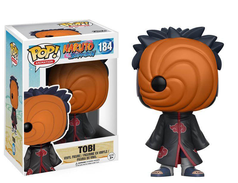 FUNKO POP NARUTO TOBI 184 ANIME