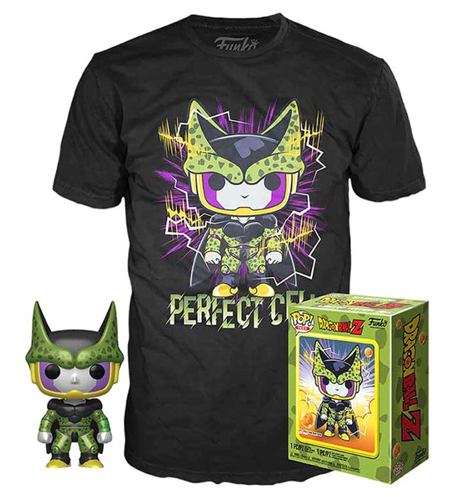 FUNKO TEE+POP DRAGON BALL CELL S Dragon ball - ACTION FIGURES