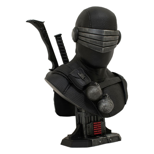 G.I. Joe Legends Busto 3D Scala 1/2 Snake Eyes 25 Cm Diamond Select