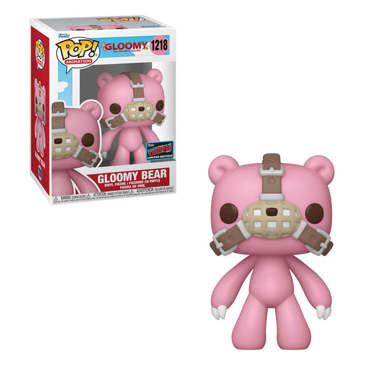 Gloomy Bear Pop! Animation Vinile Figures Gloomy The Naughty Grizzly Flocked Chase 9 Cm  Funko