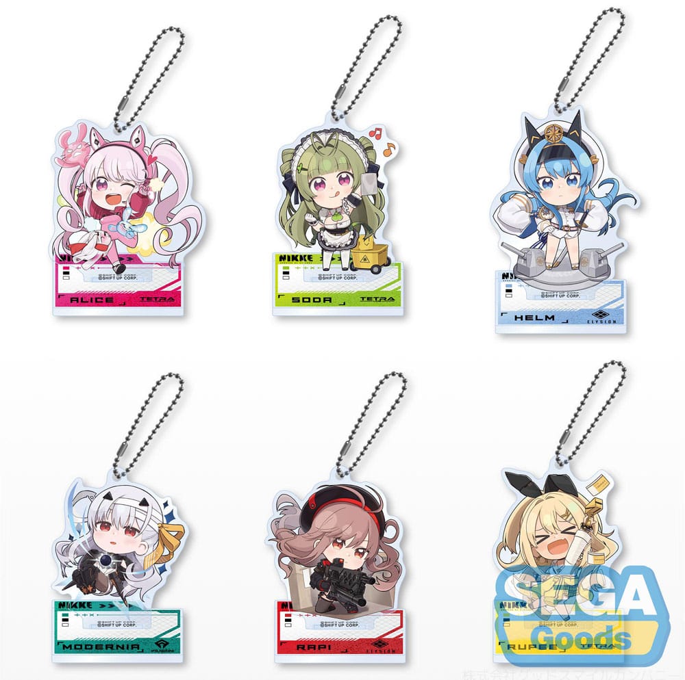 Goddess Of Victory: Nikke Portachiavi Chocokawa Acrylic Strap Con Stand Vol.1  Sega