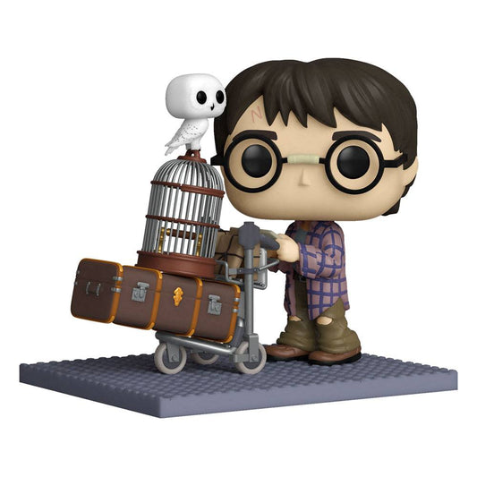 Harry Potter Funko POP Film Vinile Figura Harry che Spinge il Carrello 15 Cm