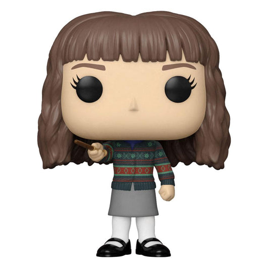 Harry Potter Funko POP Film Vinile Figura Hermione con Bacchetta 9 Cm