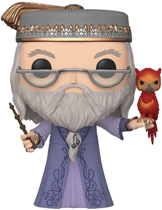 Harry Potter Pop! Film Figure Vinile Albus Silente con Fenice 25 Cm Funko