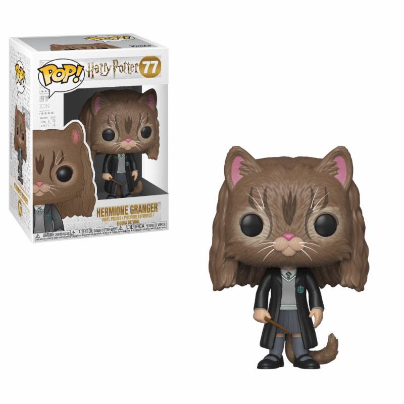 Harry Potter Pop! Movies Vinile Figura Hermione As Cat 9 Cm Funko