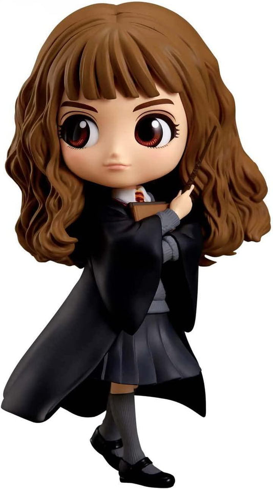 Harry Potter Q Posket Mini Figura Hermione Granger 14 Cm Banpresto