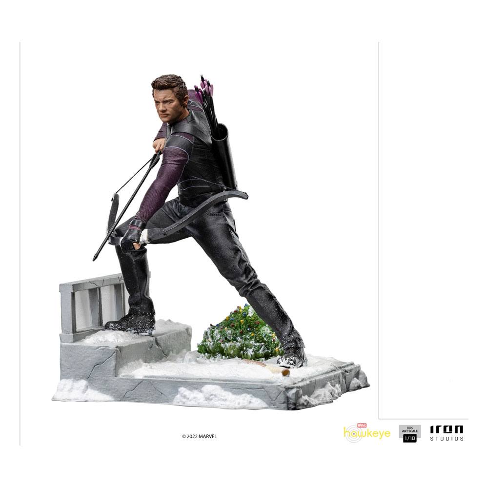 Hawkeye Bds Art Scale Statua 1/10 Clint Barton 19 Cm Iron Studios