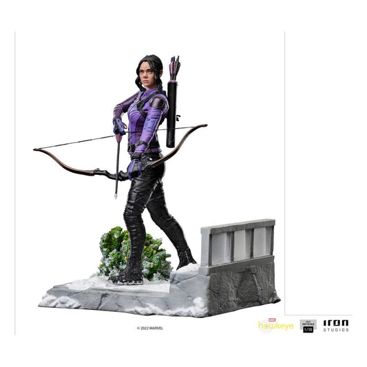 Hawkeye Bds Art Scale Statua 1/10 Kate Bishop 21 Cm Iron Studios