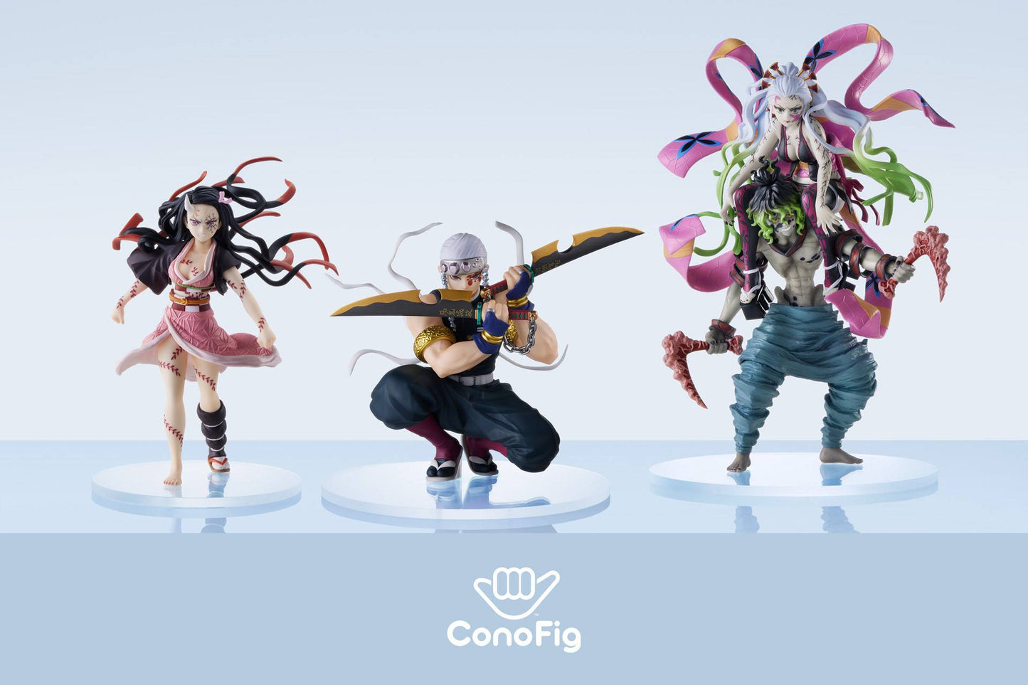 Demon Slayer: Kimetsu no Yaiba ConoFig Statue Daki and Gyutaro 20 cm