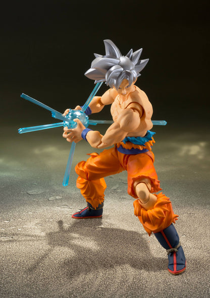 Dragon Ball Super S.H. Figuarts Action Figure Son Goku Ultra Instinct 14 cm(PRE-ORDER FINE NOVEMBRE 2024)