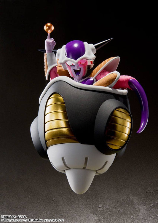 Dragonball Z S.H. Figuarts Action Figure Frieza First Form & Frieza Pod Set 11 cm(PRE-ORDER DISPONIBILE INDICATIVAMENTE PER FINE APRILE 2025)