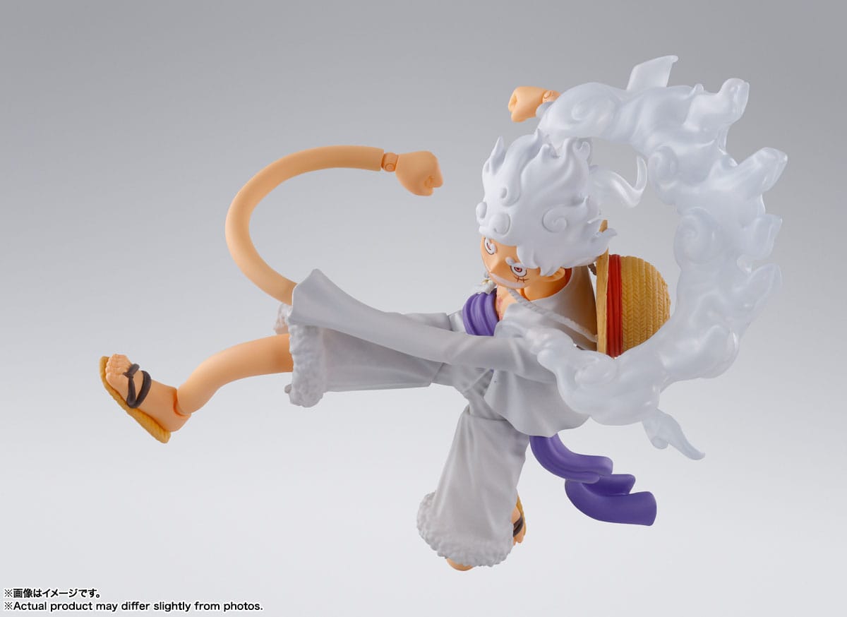 One Piece Z S.H. Figuarts Action Figure Monkey D. Luffy Gear 5 15 cm (PRE-ORDER DATA DI USCITA INDICATIVA FINE GENNAIO 2025)