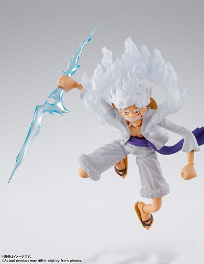 One Piece Z S.H. Figuarts Action Figure Monkey D. Luffy Gear 5 15 cm (PRE-ORDER DATA DI USCITA INDICATIVA FINE GENNAIO 2025)