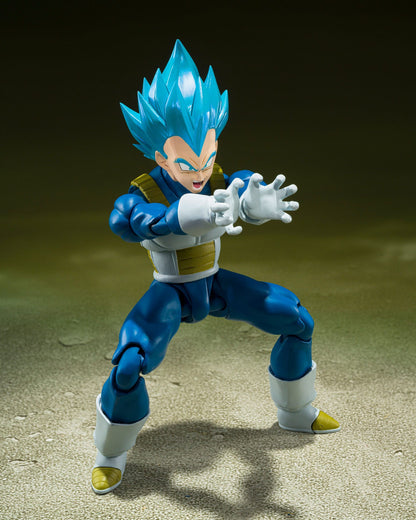 Dragon Ball Super S.H. Figuarts Action Figure Super Saiyan God Super Saiyan Vegeta(PRE-ORDER FINE NOVEMBRE 2024)