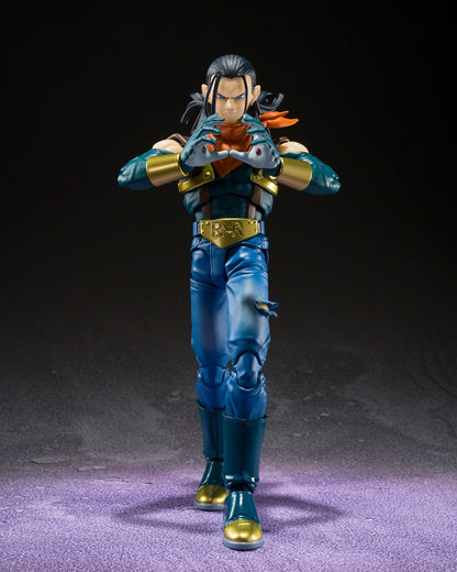 Dragon Ball GT S.H.Figuarts Action Figure Super Android 17 20 cm(PRE-ORDERFINE FEBBRAIO 2025)