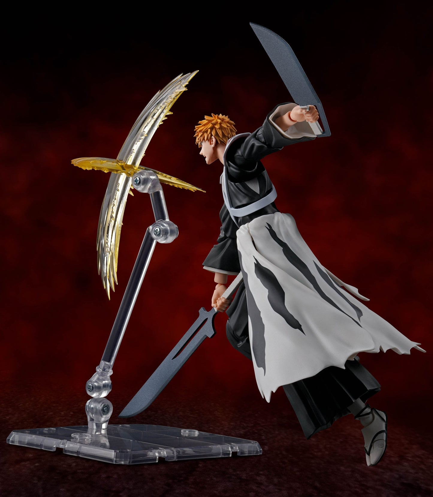 Bleach: Thousand-Year Blood War S.H. Figuarts Action Figure Ichigo Kurosaki Dual Zangetsu 16 cm(PRE-ORDER FINE DICEMBRE 2024)