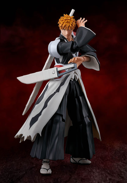 Bleach: Thousand-Year Blood War S.H. Figuarts Action Figure Ichigo Kurosaki Dual Zangetsu 16 cm(PRE-ORDER FINE DICEMBRE 2024)