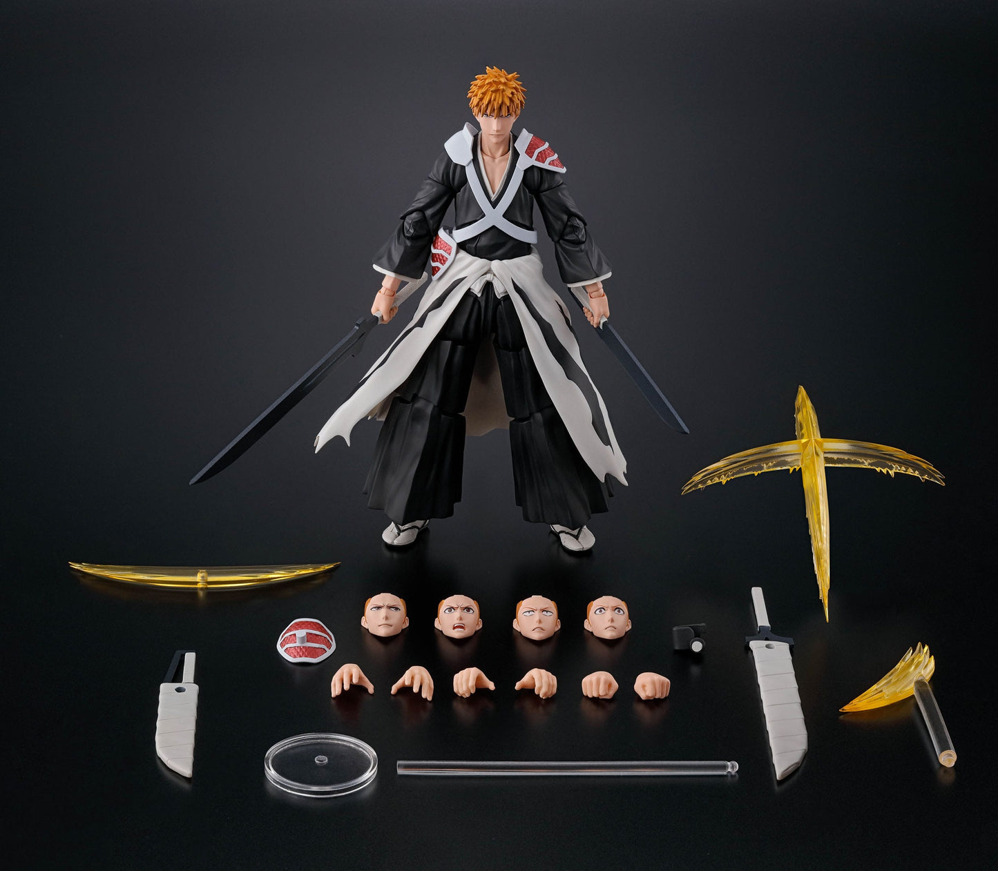 Bleach: Thousand-Year Blood War S.H. Figuarts Action Figure Ichigo Kurosaki Dual Zangetsu 16 cm(PRE-ORDER FINE DICEMBRE 2024)