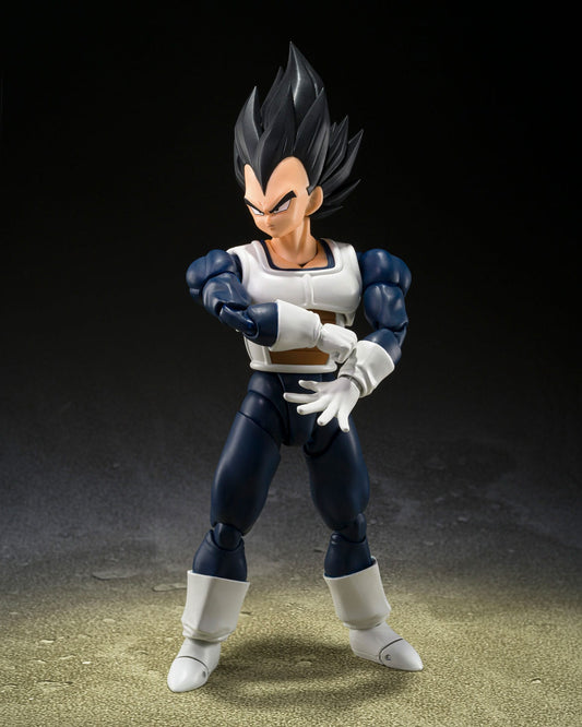 Dragon Ball S.H. Figuarts Action Figure Vegeta Old Battle Clothes 14 cm (PRE-ORDER DATA DI USCITA INDICATIVA FINE MARZO 2025)