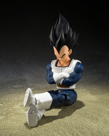 Dragon Ball S.H. Figuarts Action Figure Vegeta Old Battle Clothes 14 cm (PRE-ORDER DATA DI USCITA INDICATIVA FINE MARZO 2025)