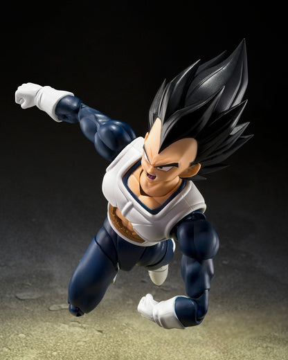 Dragon Ball S.H. Figuarts Action Figure Vegeta Old Battle Clothes 14 cm (PRE-ORDER DATA DI USCITA INDICATIVA FINE MARZO 2025)