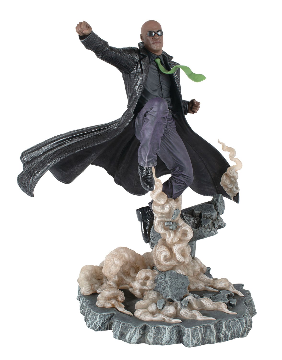 The Matrix Gallery Deluxe PVC Statue Morpheus 30 cm