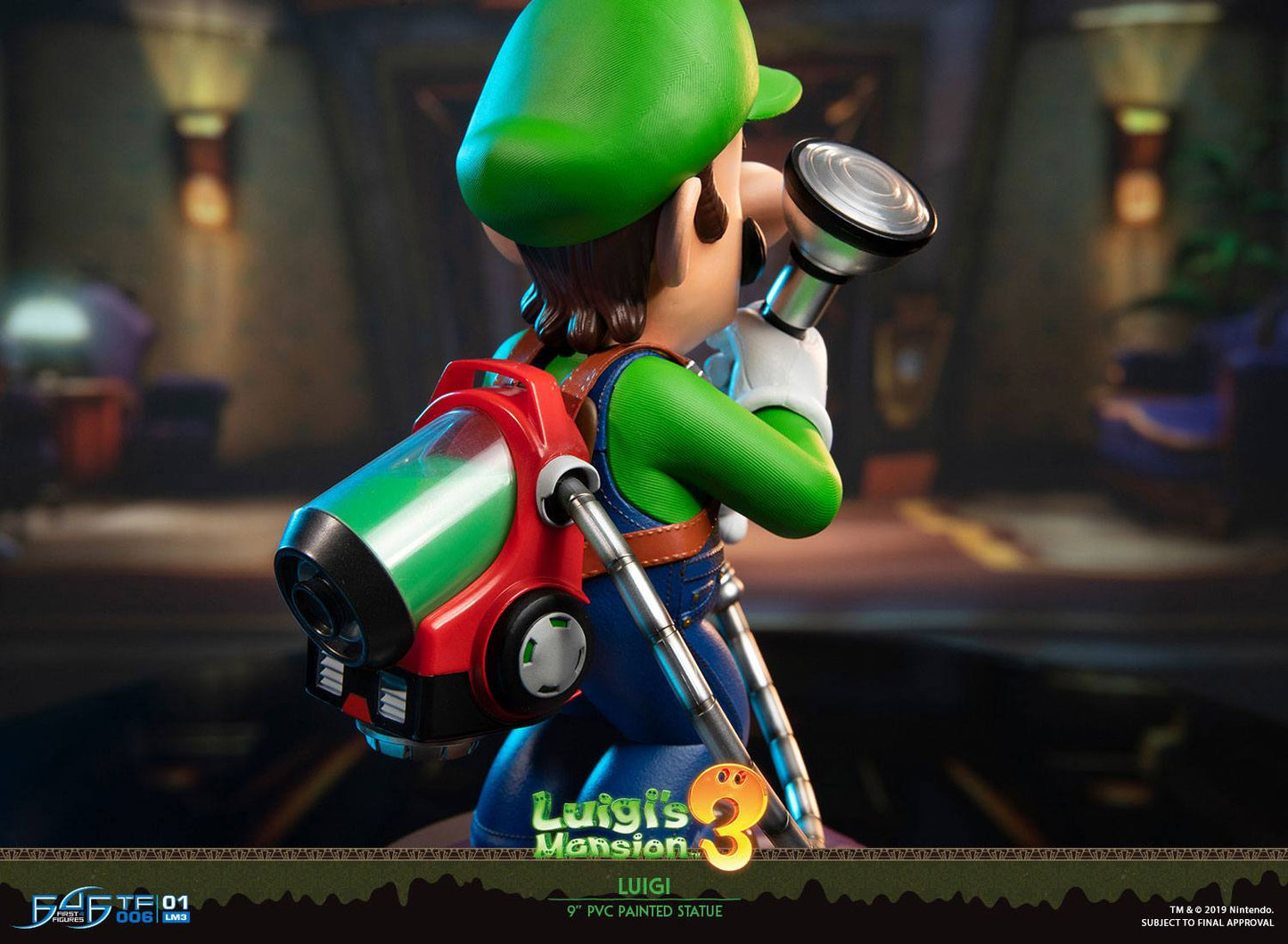 Luigi's Mansion 3 PVC Statue Luigi 23 cm