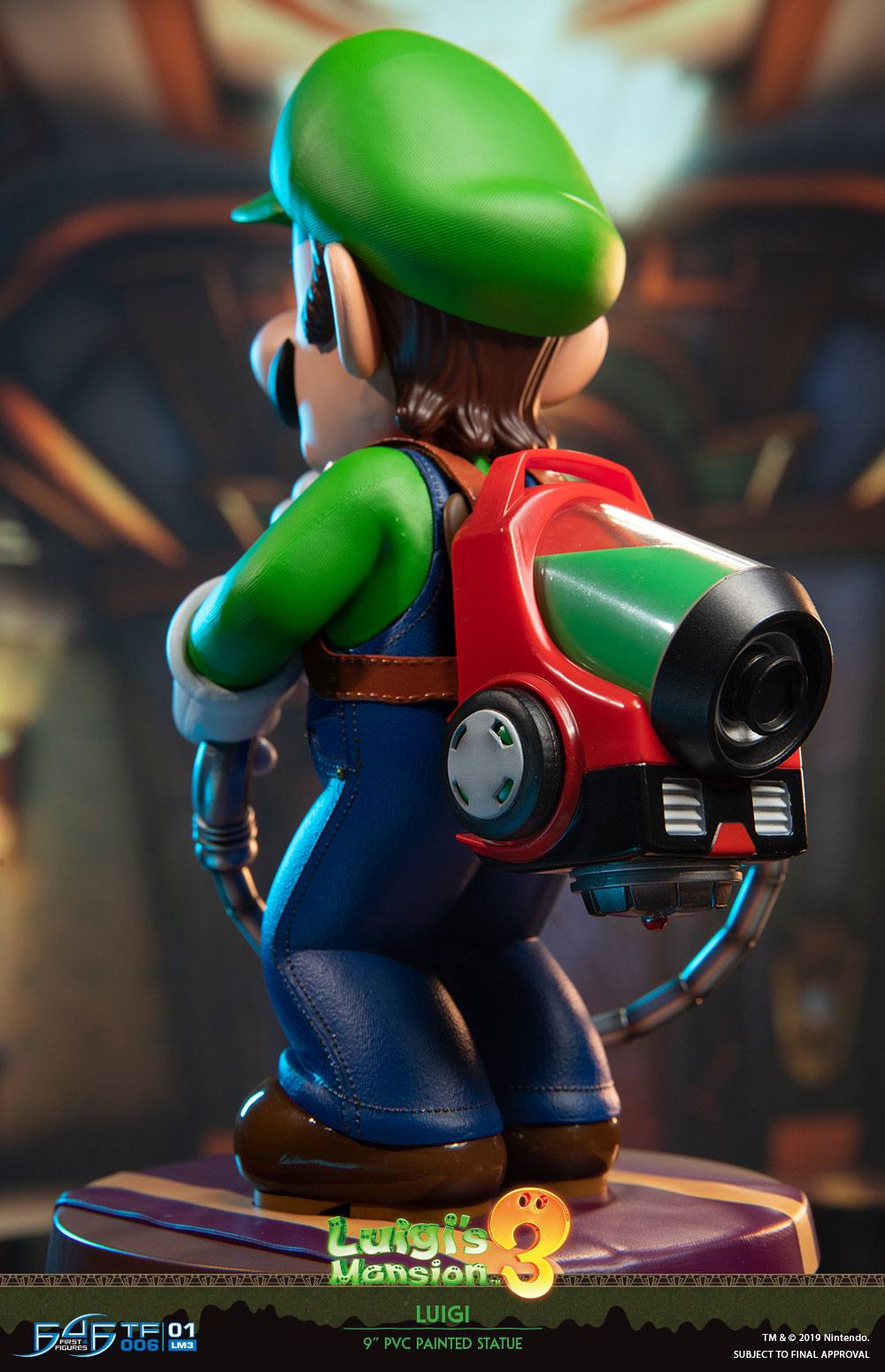 Luigi's Mansion 3 PVC Statue Luigi 23 cm