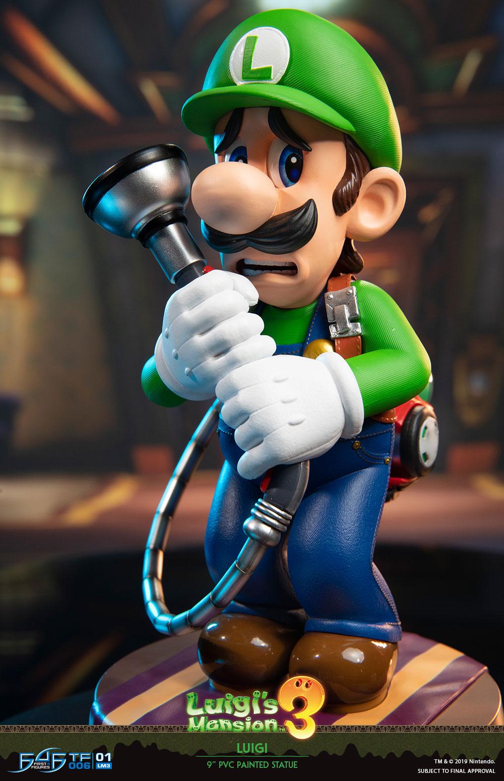 Luigi's Mansion 3 PVC Statue Luigi 23 cm