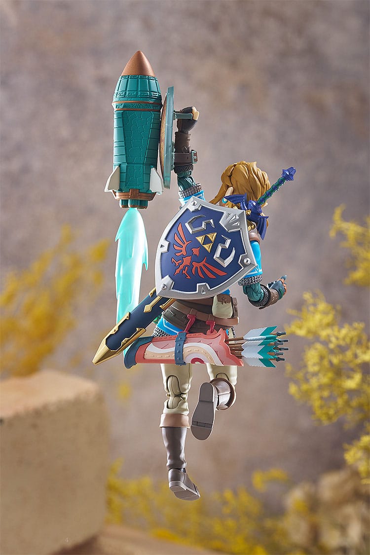 The Legend of Zelda Tears of the Kingdom Figma Action Figure Link Tears of the Kingdom Ver. DX Edition 15 cm(PRE-ORDER APRILE 2025)