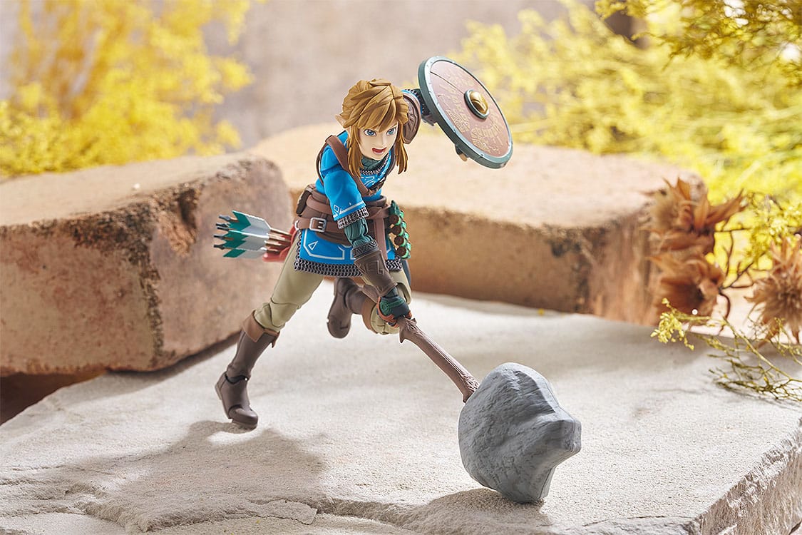 The Legend of Zelda Tears of the Kingdom Figma Action Figure Link Tears of the Kingdom Ver. DX Edition 15 cm(PRE-ORDER APRILE 2025)