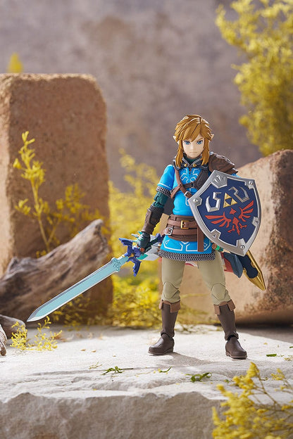 The Legend of Zelda Tears of the Kingdom Figma Action Figure Link Tears of the Kingdom Ver. DX Edition 15 cm(PRE-ORDER APRILE 2025)