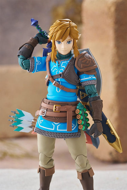 The Legend of Zelda Tears of the Kingdom Figma Action Figure Link Tears of the Kingdom Ver. DX Edition 15 cm(PRE-ORDER APRILE 2025)