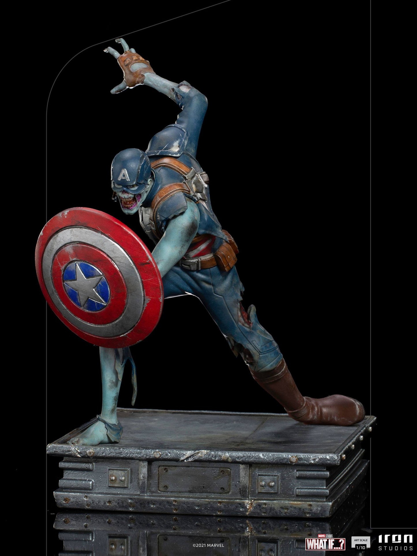 What If...? Art Scale Statue 1/10 Captain America Zombie 22 cm