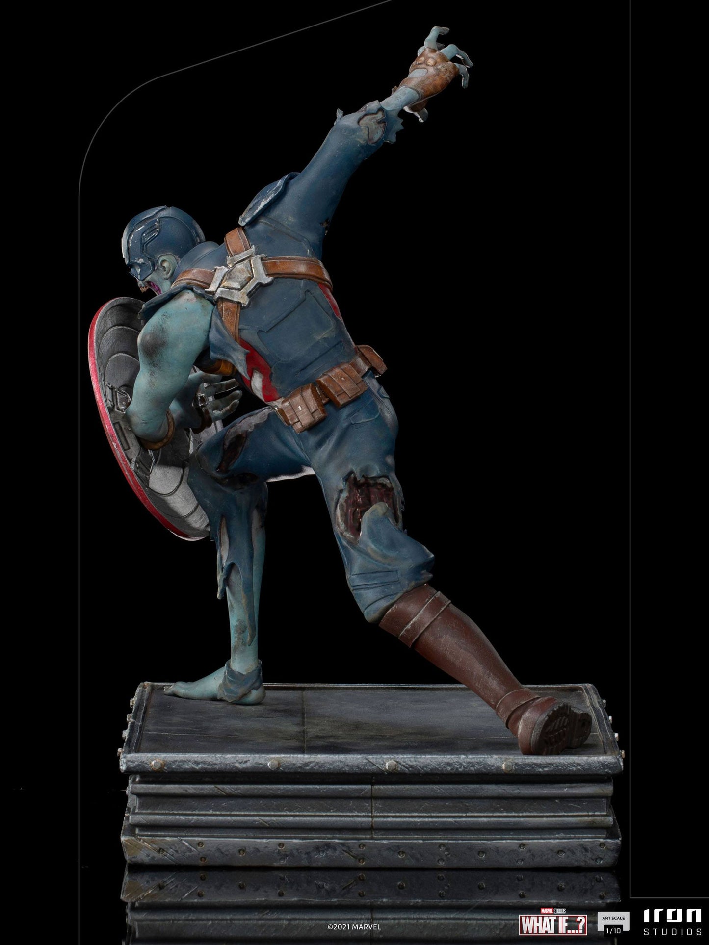 What If...? Art Scale Statue 1/10 Captain America Zombie 22 cm