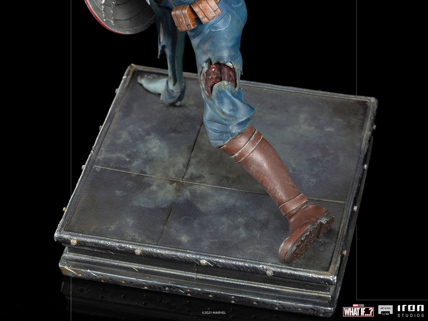 What If...? Art Scale Statue 1/10 Captain America Zombie 22 cm