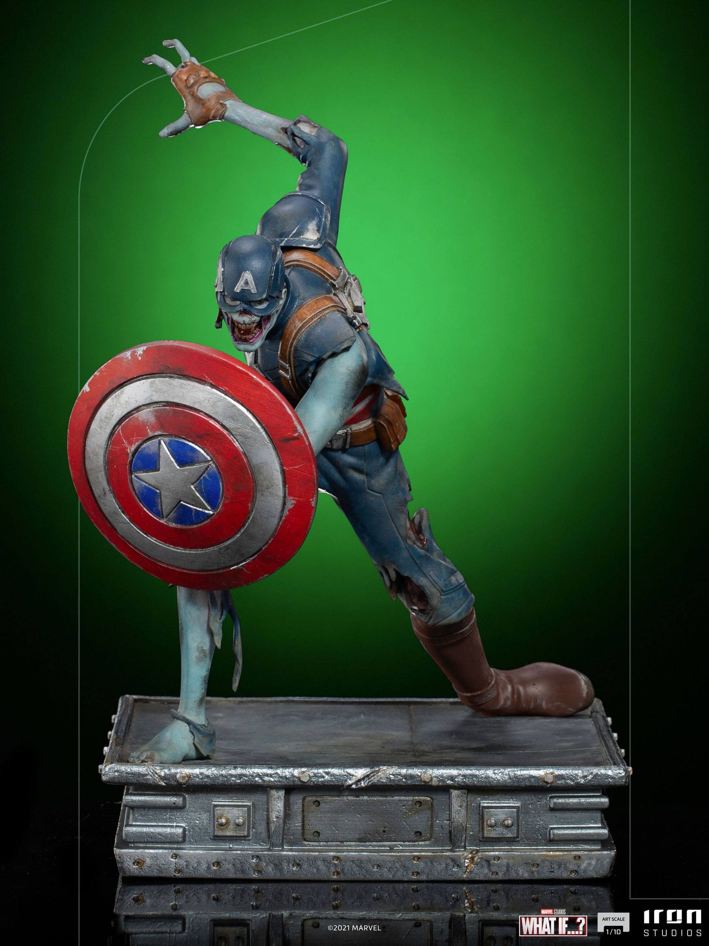 What If...? Art Scale Statue 1/10 Captain America Zombie 22 cm