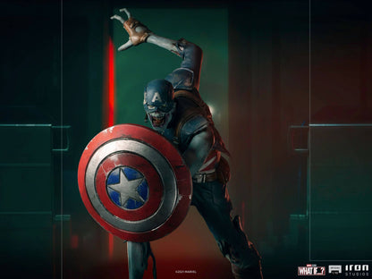 What If...? Art Scale Statue 1/10 Captain America Zombie 22 cm