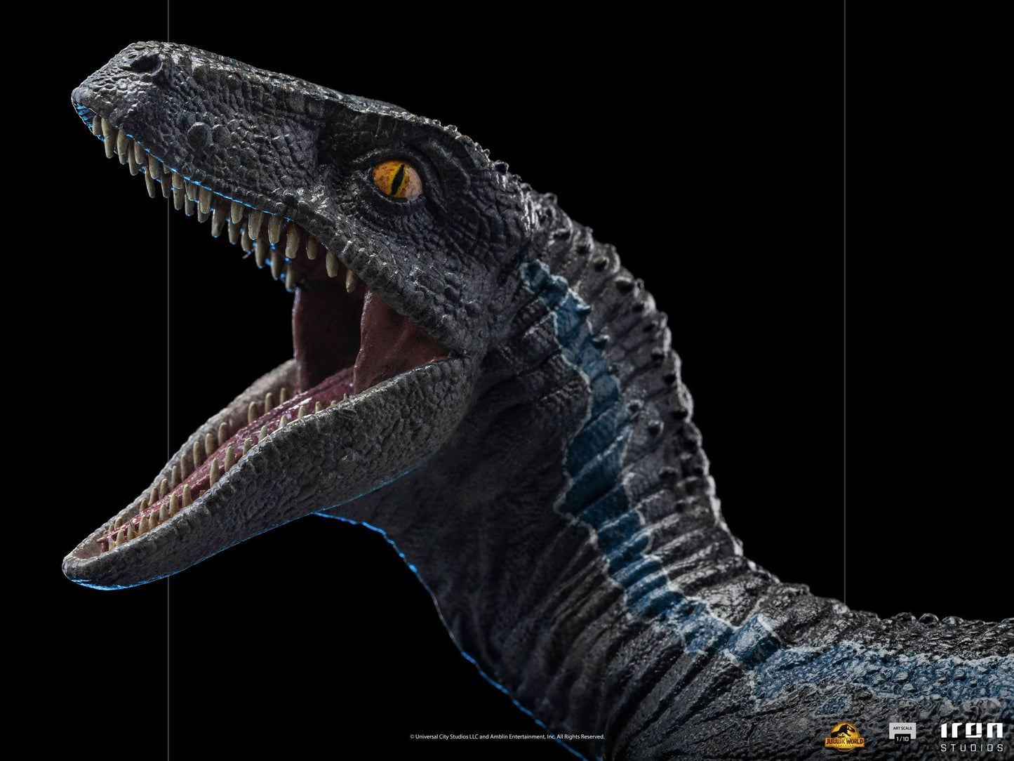 Jurassic World Dominion Art Scale Statue 1/10 Blue 19 cm