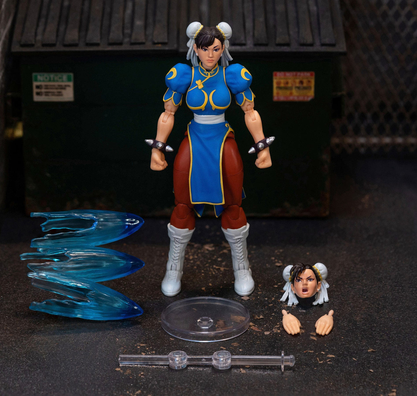 Ultra Street Fighter II: The Final Challengers Action Figure 1/12 Chun-Li 15 cm