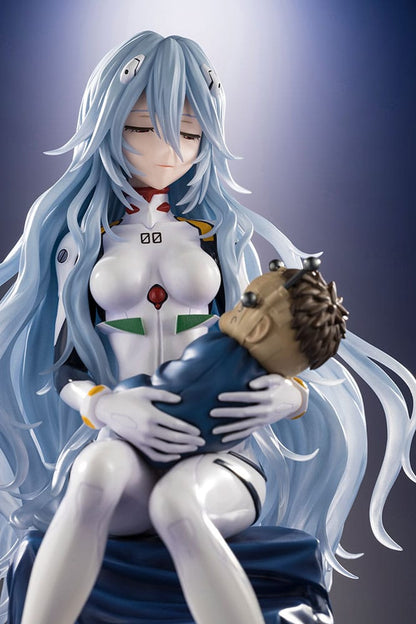 Evangelion: 3.0+1.0 Thrice Upon a Time PVC Statue 1/6 Rei Ayanami (Affectionate Gaze) 22 cm