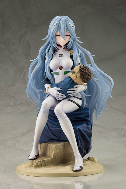 Evangelion: 3.0+1.0 Thrice Upon a Time PVC Statue 1/6 Rei Ayanami (Affectionate Gaze) 22 cm