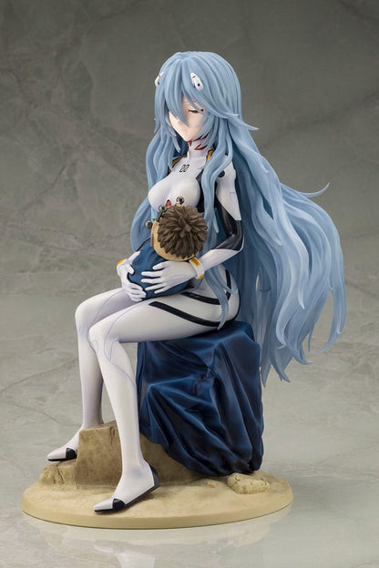 Evangelion: 3.0+1.0 Thrice Upon a Time PVC Statue 1/6 Rei Ayanami (Affectionate Gaze) 22 cm