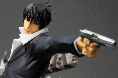 Trigun Badlands Rumble ARTFX J Statue 1/8 Nicholas D. Wolfwood Renewal Package Version 20 cm