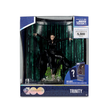 Matrix Movie Maniacs Action Figure Trinity 15 cm