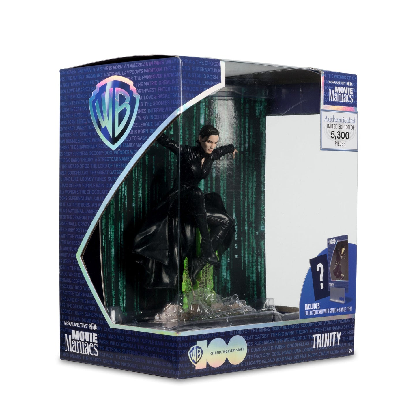 Matrix Movie Maniacs Action Figure Trinity 15 cm