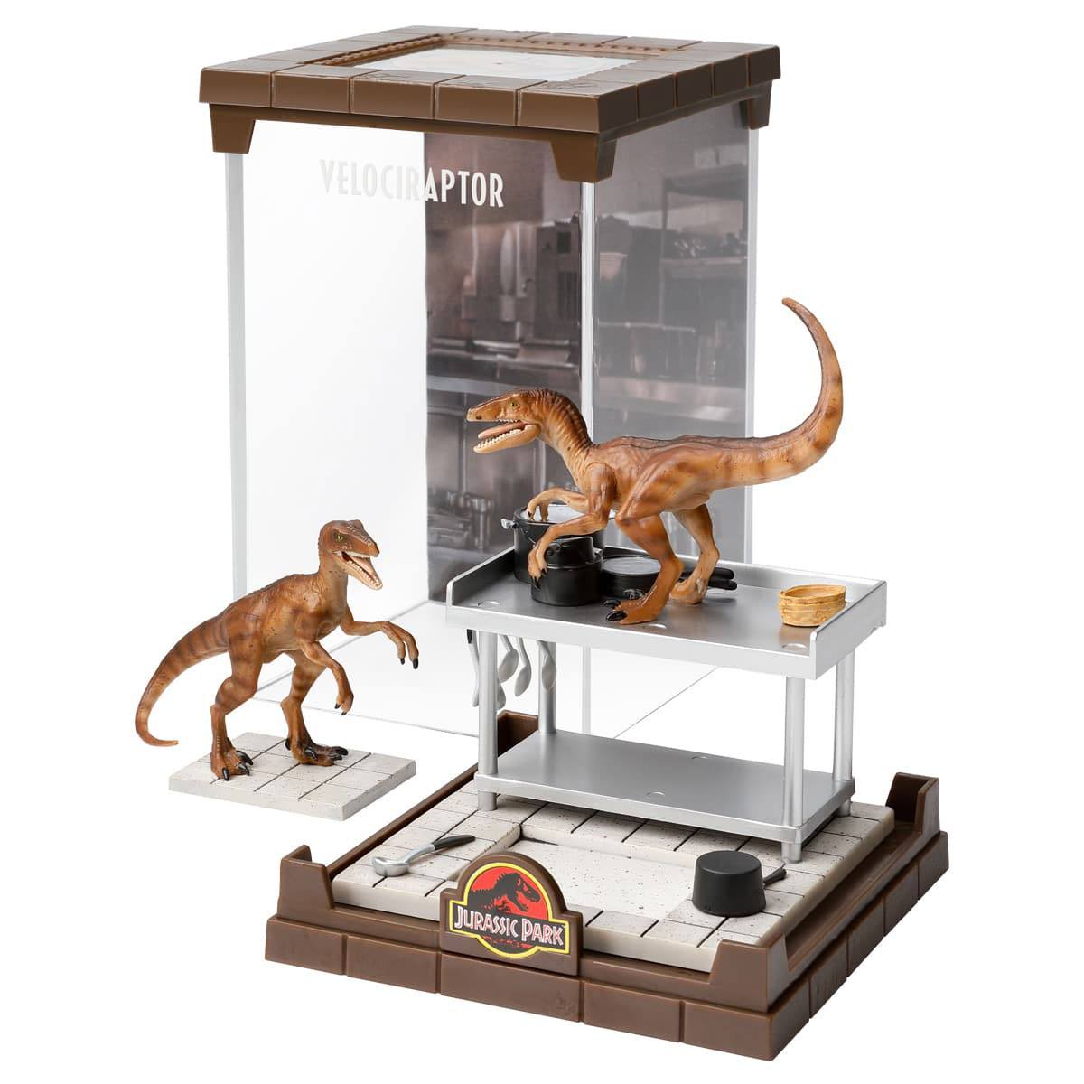 Jurassic Park Creature PVC Diorama Velociraptors 18 cm