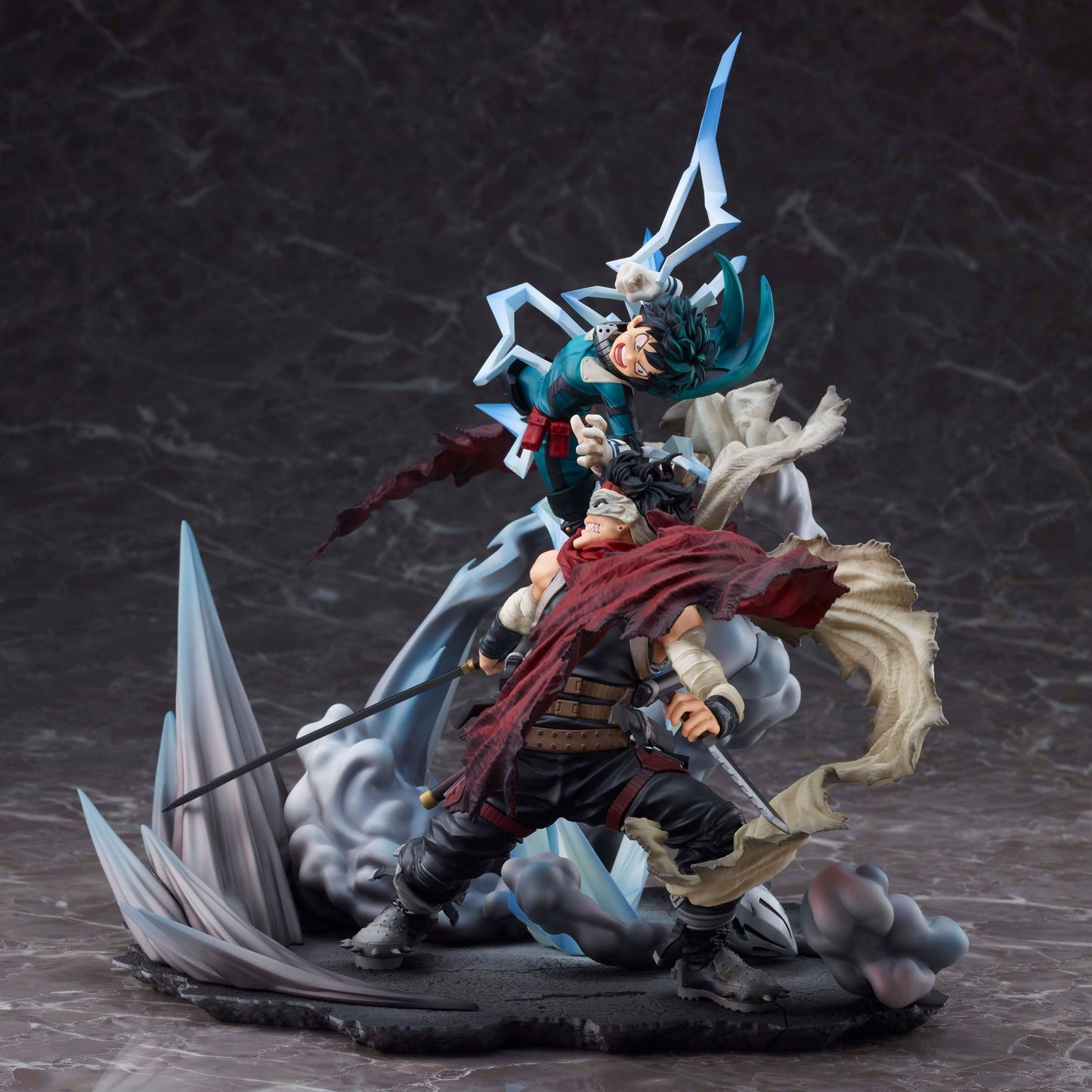 My Hero Academia PVC Statue Izuku Midoriya vs. Stain 30 cm