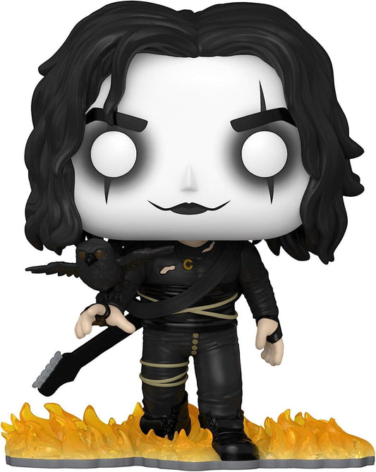 Il Corvo Funko Pop Film Vinile Figura Eric Draven con Corvo 9 cm