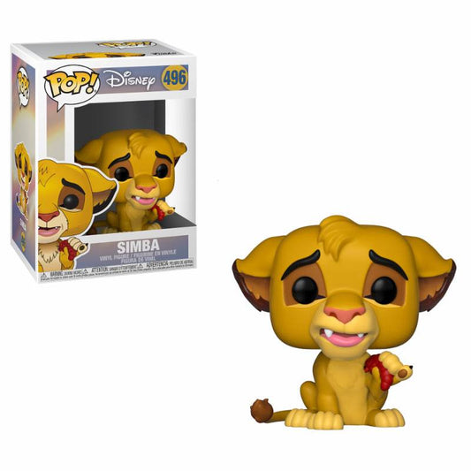 Il Re Leone Pop! Disney Vinile Figura Simba 9 Cm Funko